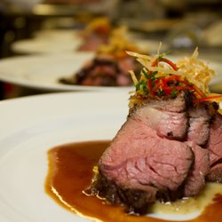 The Gourmet Cowboy signature dishes Smoked Brisket
Grilled Salmon
Cowboy Baked Beans